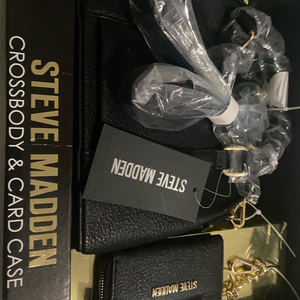 Steven Madden Crossbody and Card Case